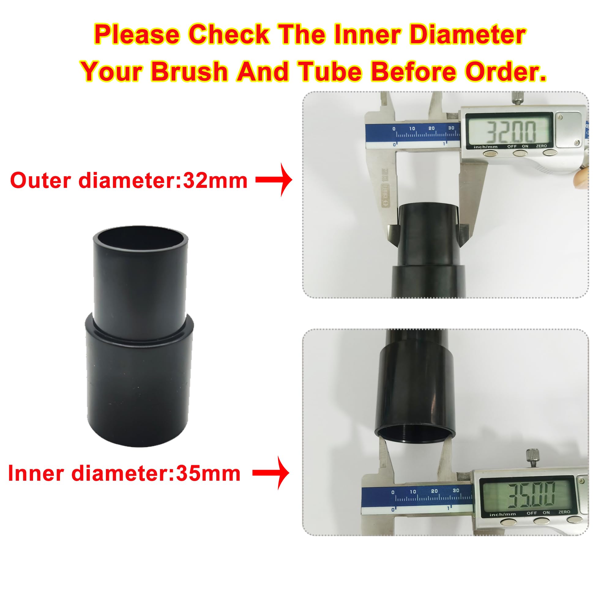 (未使用･未開封品)　Vacuum Cleaner Hose Adapter 35mm to 32mm 35mm to 35mm 40mm to 32mm 40mm to 35mm Vacuum Conversion Unit Vacuum Hose Reducer for Most Vac 0pbj0lf Amazon.com: EZ SPARES 35mm to32mm & 32mm to35mm Vacuum Hose